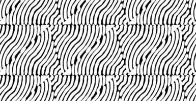 Hand drawn brush line abstract triangles seamless pattern, Japanese ethnic and tribal wood carving, block print texture background. Simple geometric graphic for textile, decoration, carpet vector