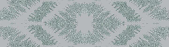 Hand drawn, Shibori inspired seamless pattern featuring dynamic, abstract starburst shapes with stipple texture. Japanese modern and organic design perfect for textiles and contemporary project vector