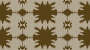 Hand drawn, Shibori inspired seamless pattern featuring bold, abstract shapes with a distressed, textured effect. Japanese modern and traditional texture design Ikat background. vector