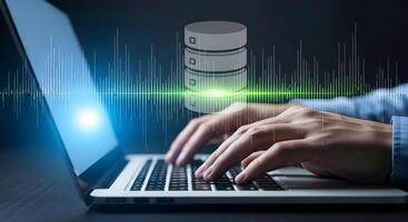 Database Access on Laptop photo