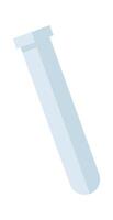 Test tube flat icon Medical equipment Healthcare vector