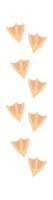 Duck footprint flat icon Domestic animal step Illustration vector