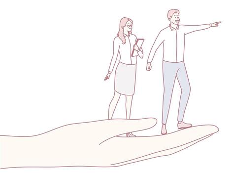 Understanding the Importance of Business Collaboration from Various Perspectives and Viewpoints vector