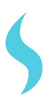 Abstract shape design element Hand Drawn vector