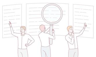 Diving Deep into Document Analysis with Sharp Focus and Profound Insight for Better Outcomes vector