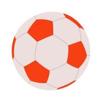 Ball flat icon Special soccer for footballer vector