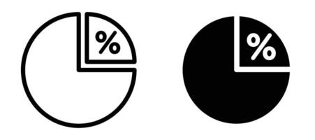 Ratio icon in black modern and lines and solid vector