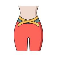 illustration of Lose weight vector