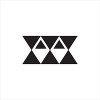 Abstract modern building icon illustration vector