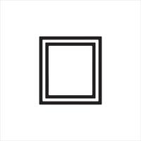 Abstract black and white leaf design vector