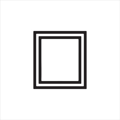 Abstract black and white leaf design