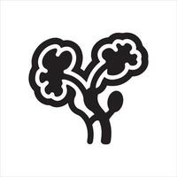 Collection of black speech bubbles with hearts symbolizing love and communication vector