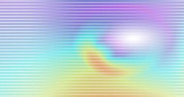 Ribbed glass effect Abstract holographic background with horizontal lines, subtle light reflection,web design, digital art, social media, presentations, creative branding, poster templates. vector
