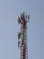 Advanced HighTech Communication Equipment Installed on the Tower for Enhanced Connectivity photo