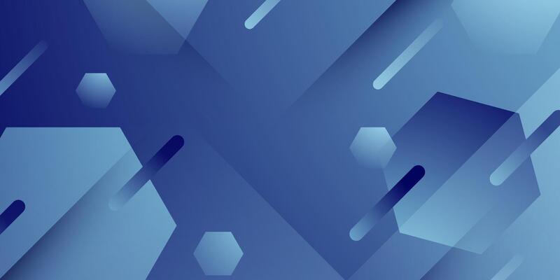 Abstract blue hexagonal pattern background. Simple and trendy element background design.
