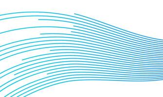 Modern Blue Line Wave Design Background for Marketing vector
