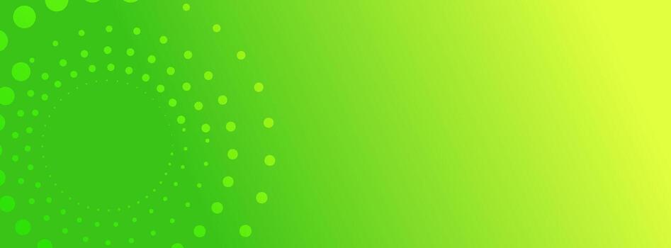 Clean, modern abstract background featuring a lime green gradient and minimalist dotted pattern. Perfect for website banners, presentations, or social media. vector