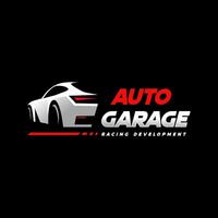 Car Logo Design for auto garage vector