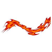 Blaze Fire Flame Element Illustration vector