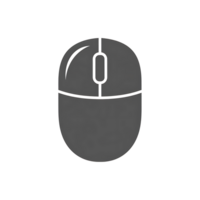 Gray Computer Mouse Icon png