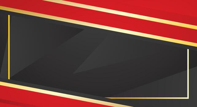 Abstract red gold background for certificate design vector