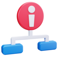 3D Icon Network System Data png