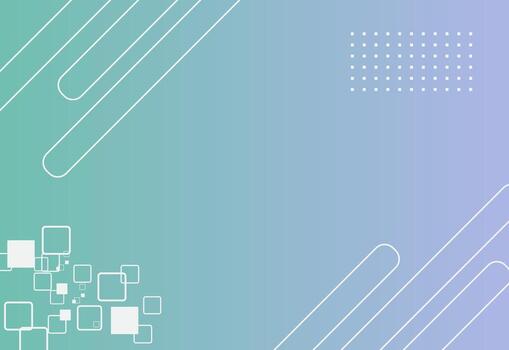 Abstract gradient background with squares and lines vector