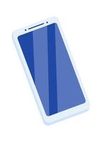 Smartphone flat icon Modern technology Digital device vector
