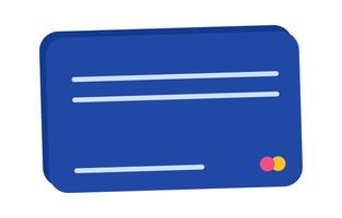 Credit card flat icon Payment terminal Digital device vector