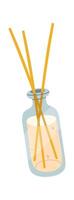Aroma diffuser flat icon Aromatherapy Spa procedure vector