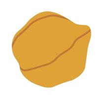Chickpeas flat icon Grain cultivation Agriculture Illustration vector