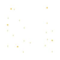 Abstract stars shape design element vector