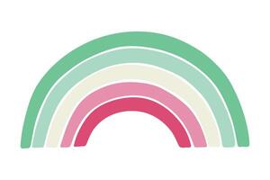 two Colorful rainbow shape Abrosexual pride flag Happy pride day LGBTQ community Pride Month hand drawn doodle for posters, stickers, logo, cards vector