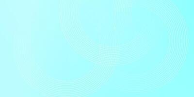 Bright cyan abstract background with radial lines. vector