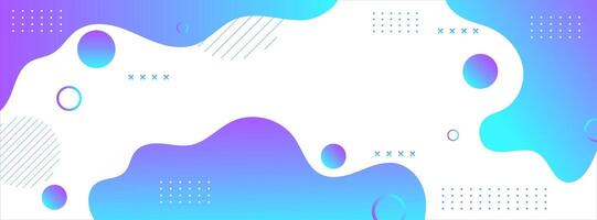 Blue and purple abstract background with rounded gradient shapes and dotted accents. Ideal for web, tech UI, and digital promotions. vector