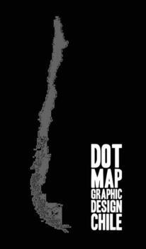 Chile minimalist dot map design use for infographic element vector