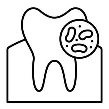 Decayed Tooth Visual vector