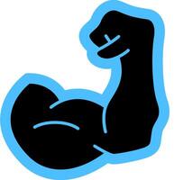 Barbell Power Symbol vector