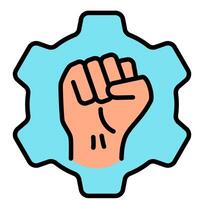 Gym Power Icon vector