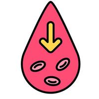 Anemia Symptom Tracker vector