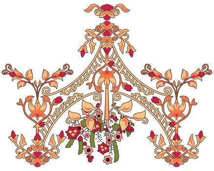 Motif is a word that is most commonly used in creative fields like visual arts, literature, and design vector