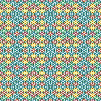 sin costura modelo antecedentes con triángulo y hexágono formas envase papel, vector