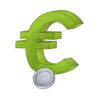 Illustration of a Euro Sign vector