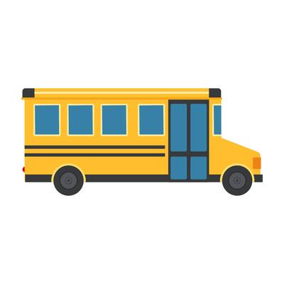 Bright yellow school buses lined up in a row under a clear sky. Vibrant vehicles ready for a day of learning and adventure.
