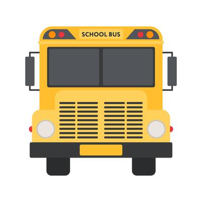 Bright yellow school buses lined up in neat rows under a clear sky. Vibrant vehicles ready to start a new day of learning and adventure.