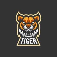 Tiger logo design vector
