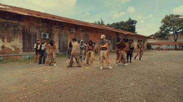 Urban Gathering of Diverse Individuals video