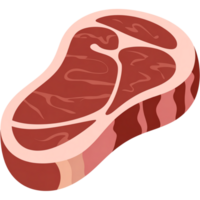 Raw Fresh Red Meat Steak Ready for Cooking png