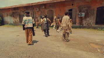 Gathering of Resilience in a Rustic Setting video