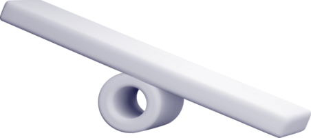 Minimalist 3D Shapes Balance and Design png